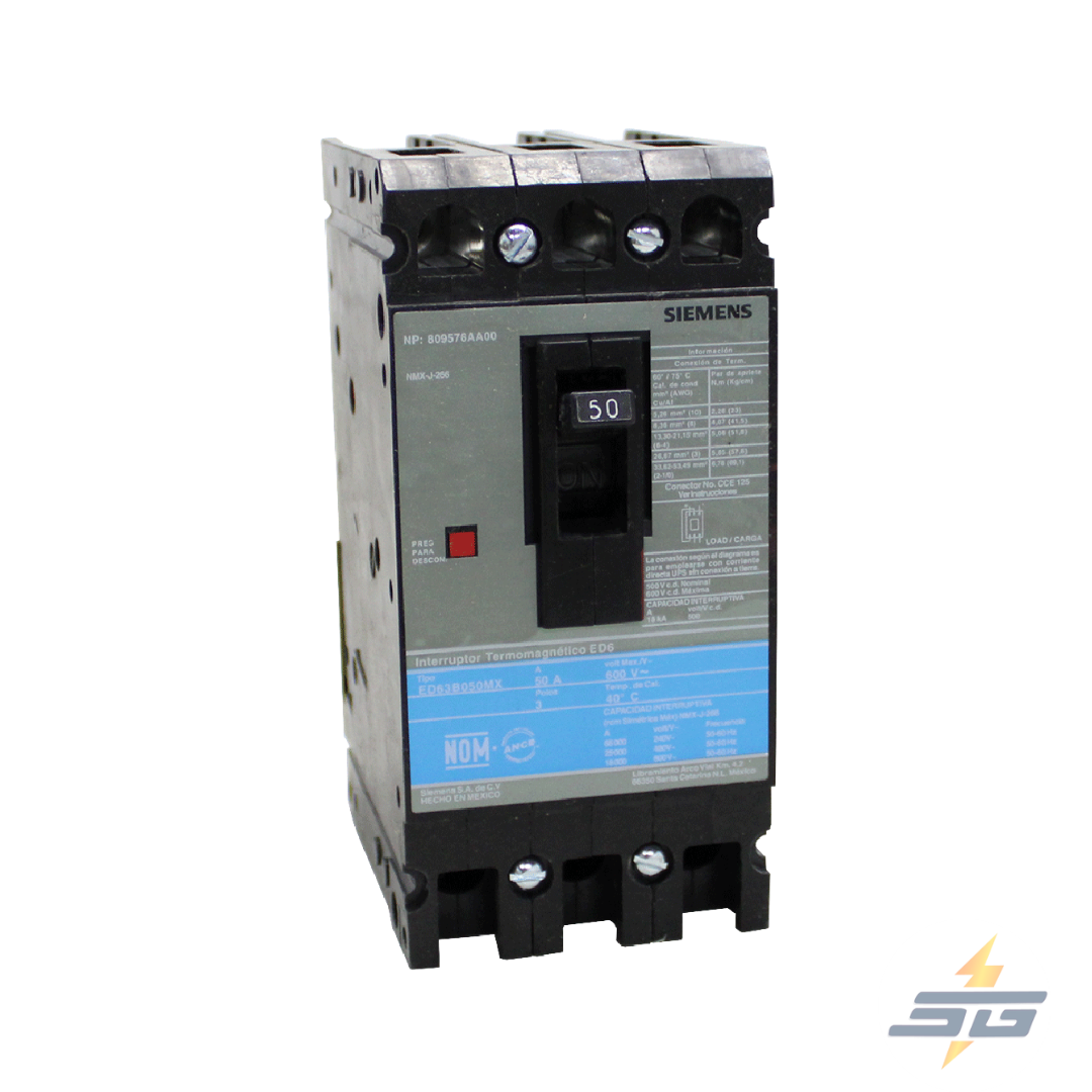 Interruptor Siemens ED63B050MX
