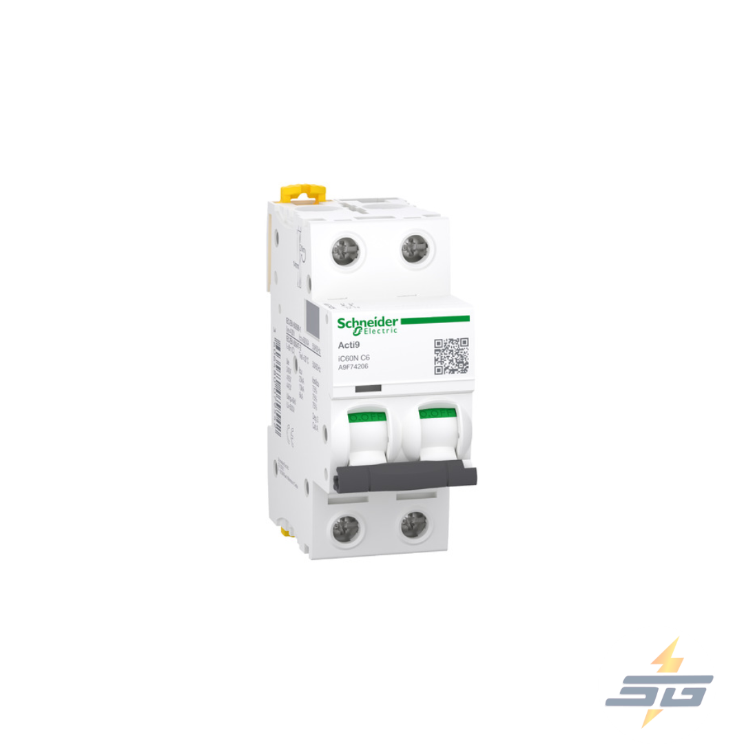 INTERRUPTOR TERMOMAGNÉTICO SCHNEIDER A9F74206