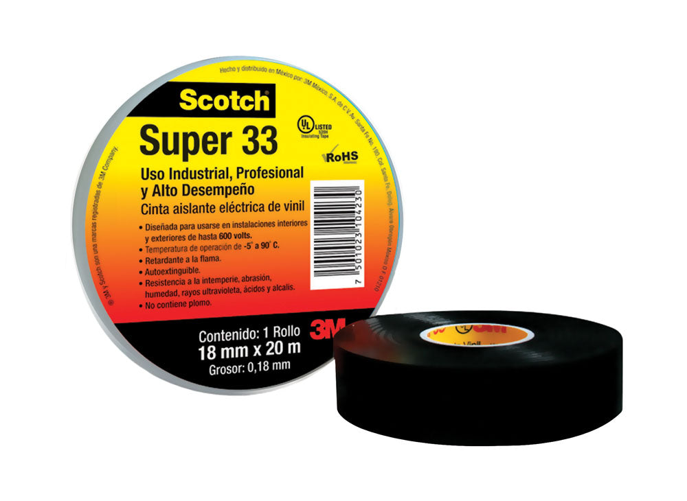 CINTA DE AISLAR 3M SUPER 33