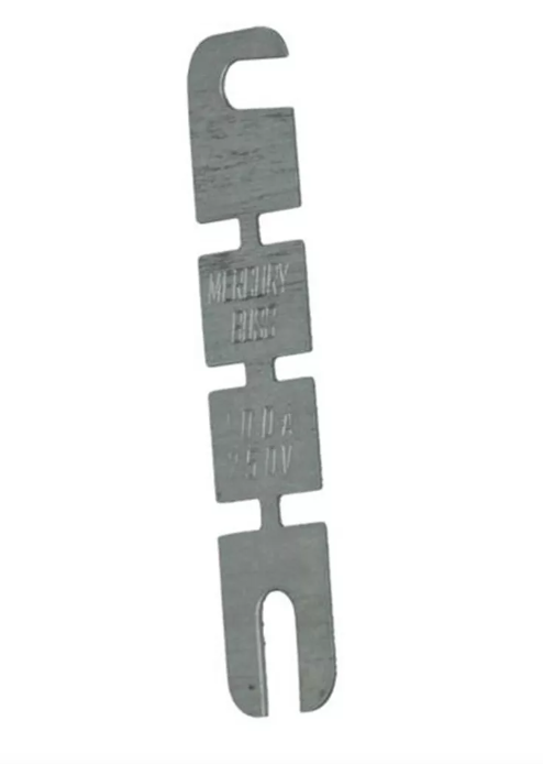 ESLABON FUSIBLE MERCURY 100A 250V PAQUETE 10 PIEZAS