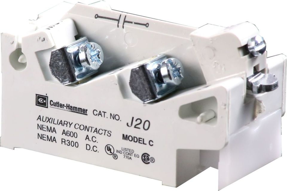 Bloque de Contactos Cutler Hammer J20