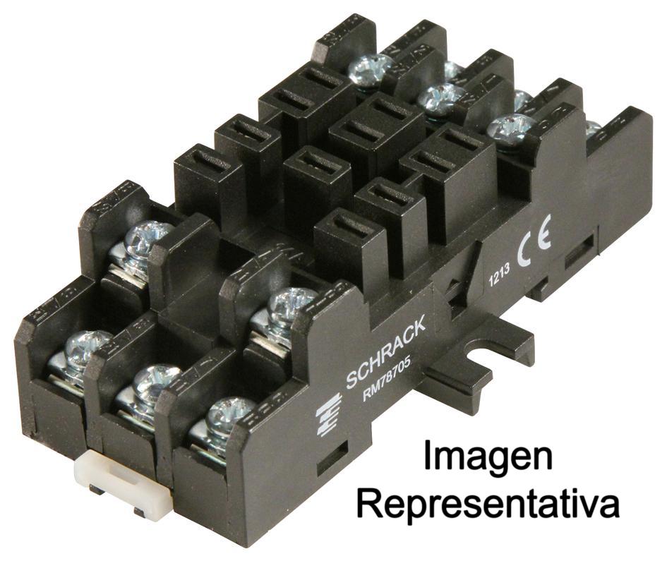 Base para Relevador Schrack RM 78705
