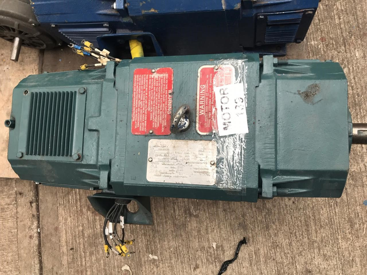 Motor de Corriente Directa Reliance Electric 01KS500940A-PZ