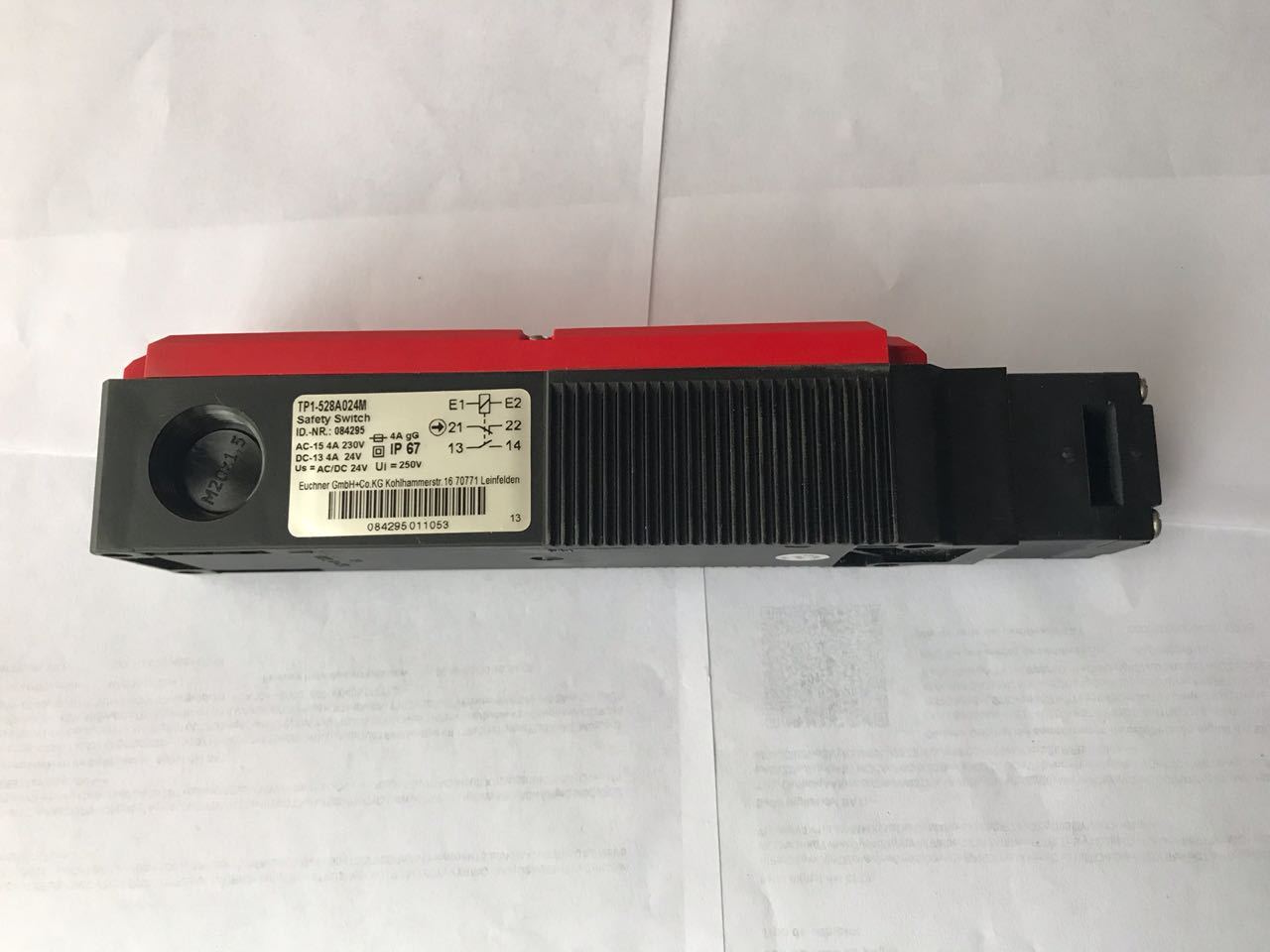 Interruptor de Seguridad Euchner TP1-528A024M