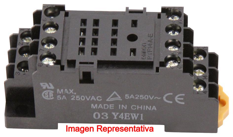 Base para Relevador Omron PYF14A-E