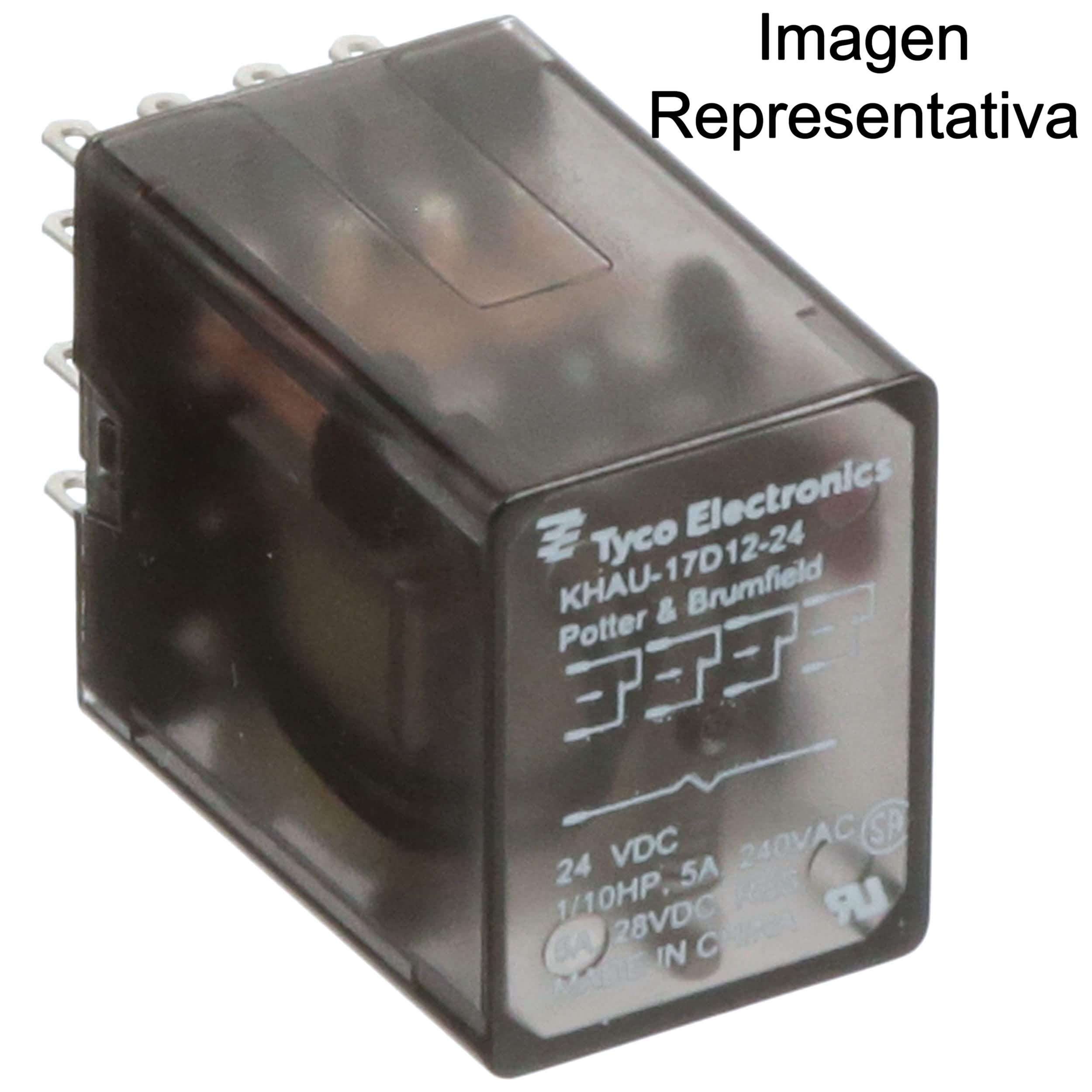 Relevador Tyco Electronics KHAU-17D12-24