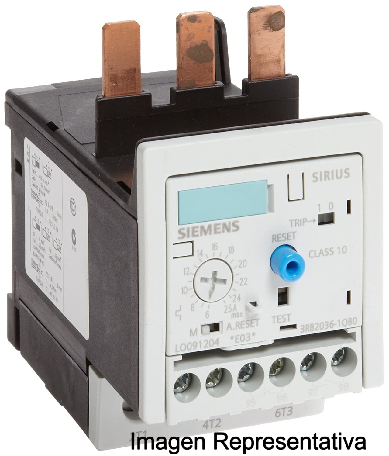 Relevador Siemens 3RB2036-1QB0