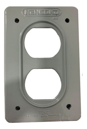 Tapa para Contactos Duplex Newcond T2VC