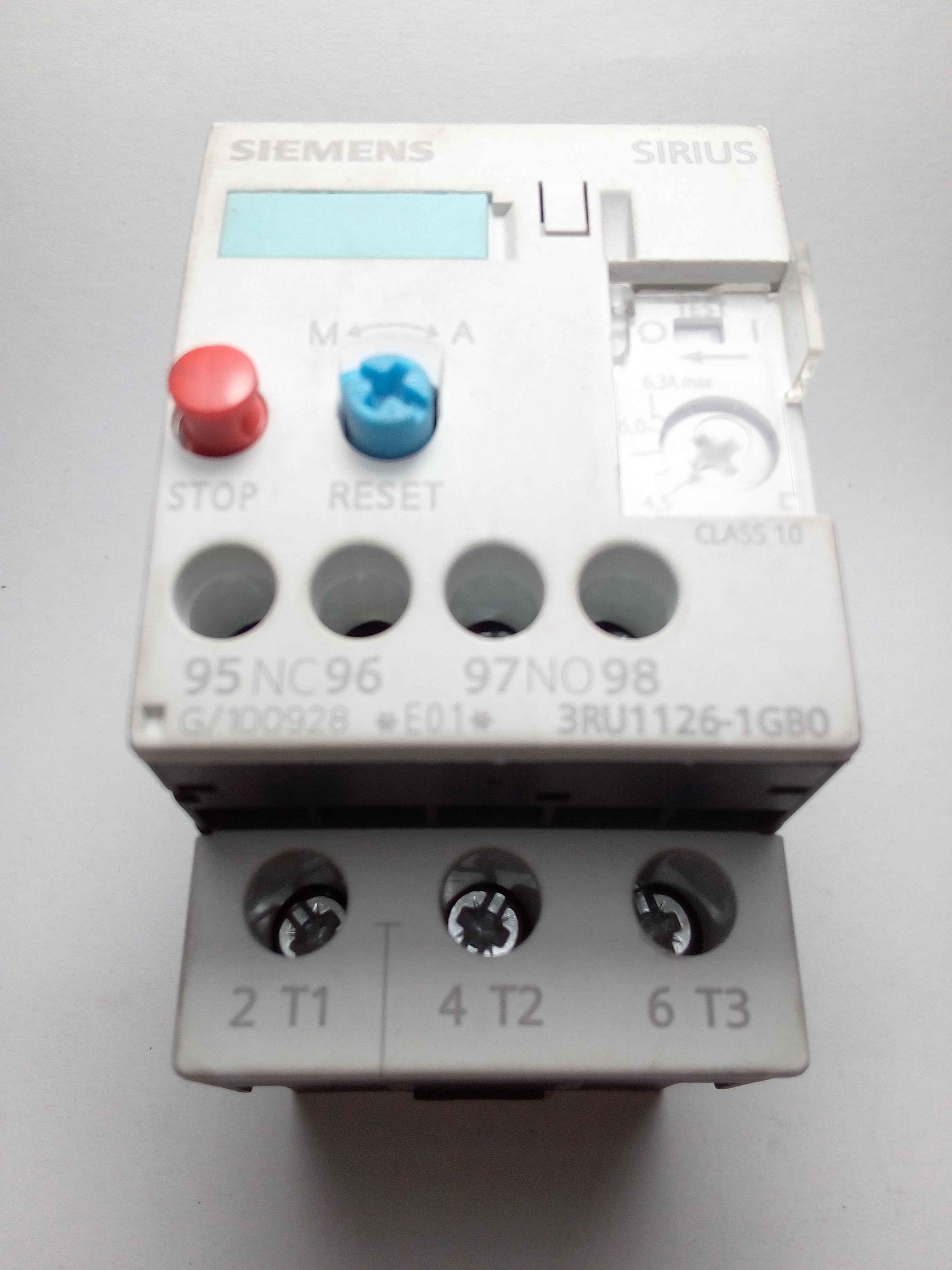 Relevador Siemens 3RU1126-1GB0