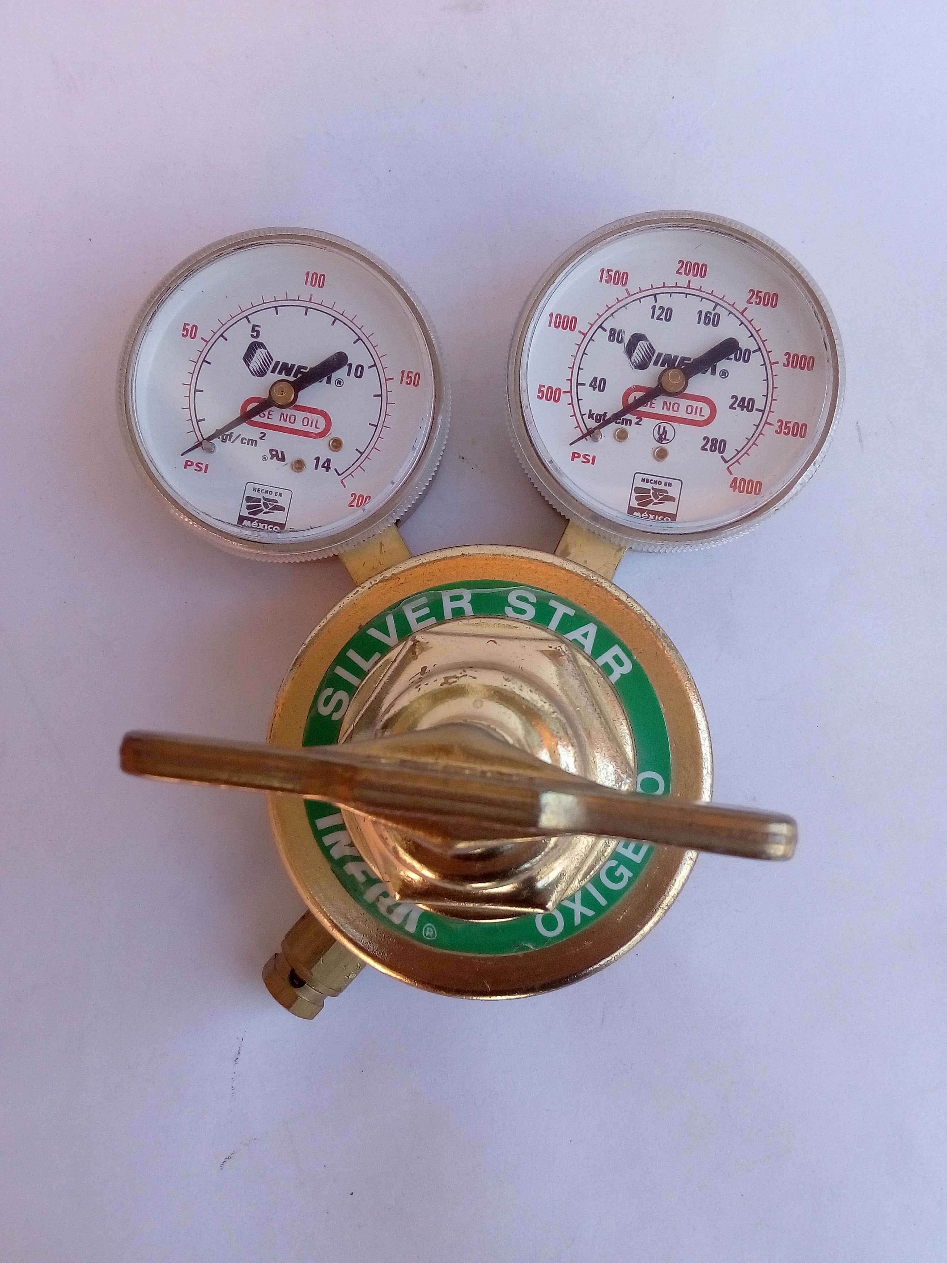 Regulador de Oxigeno Infra Silver Star