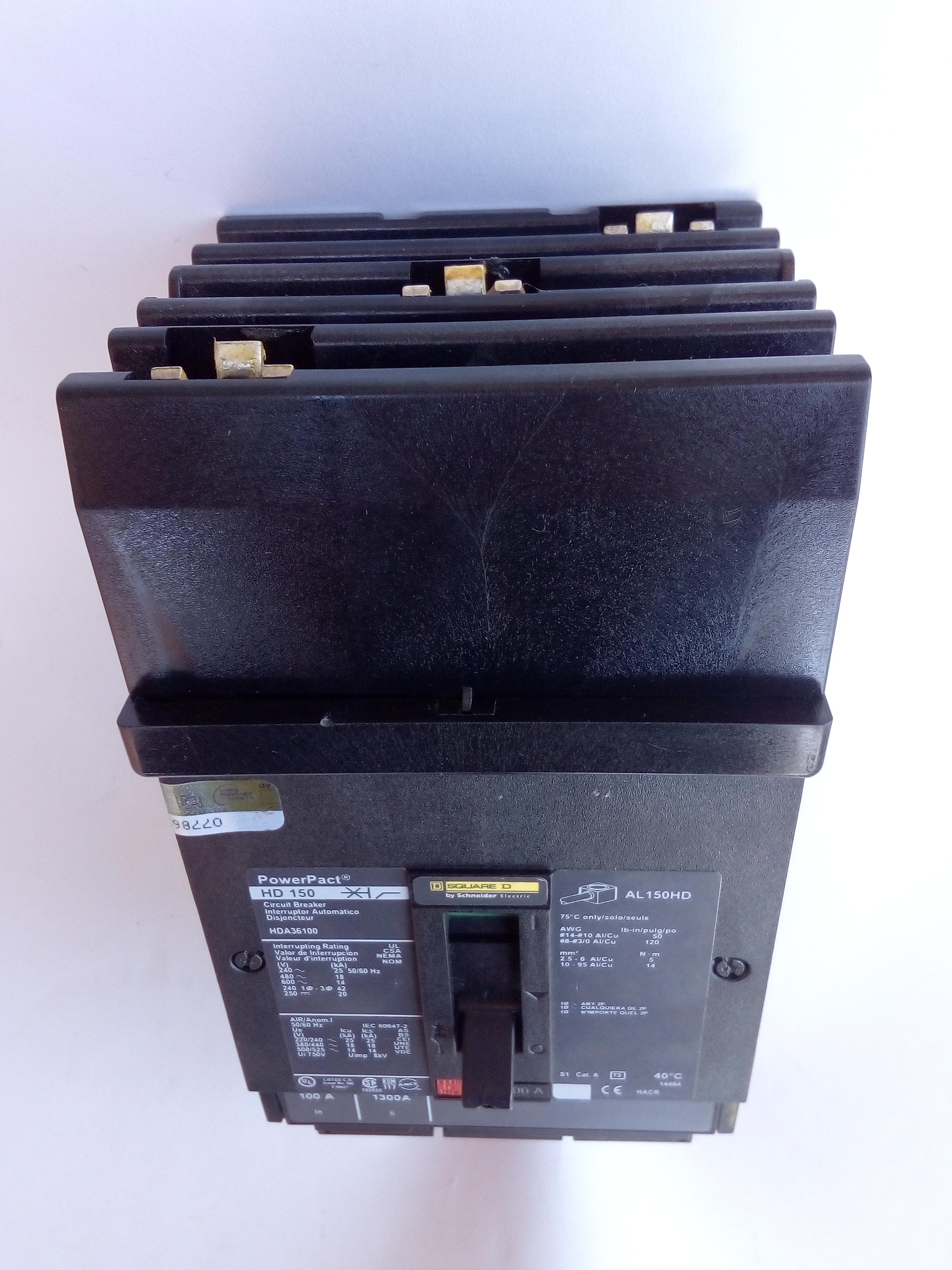 Interruptor Square D HDA36100