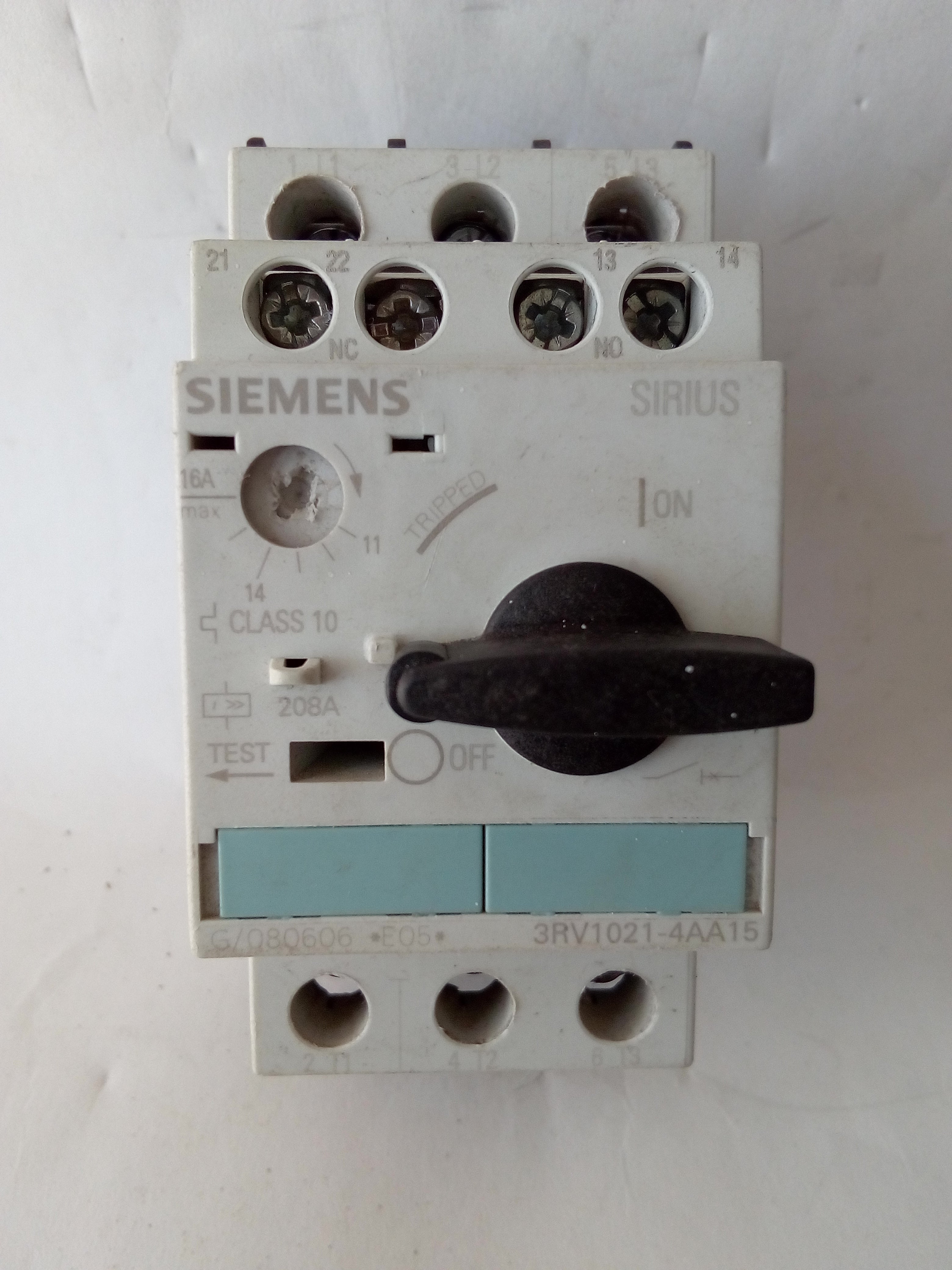 Guardamotor Siemens 3RV1021-4AA15