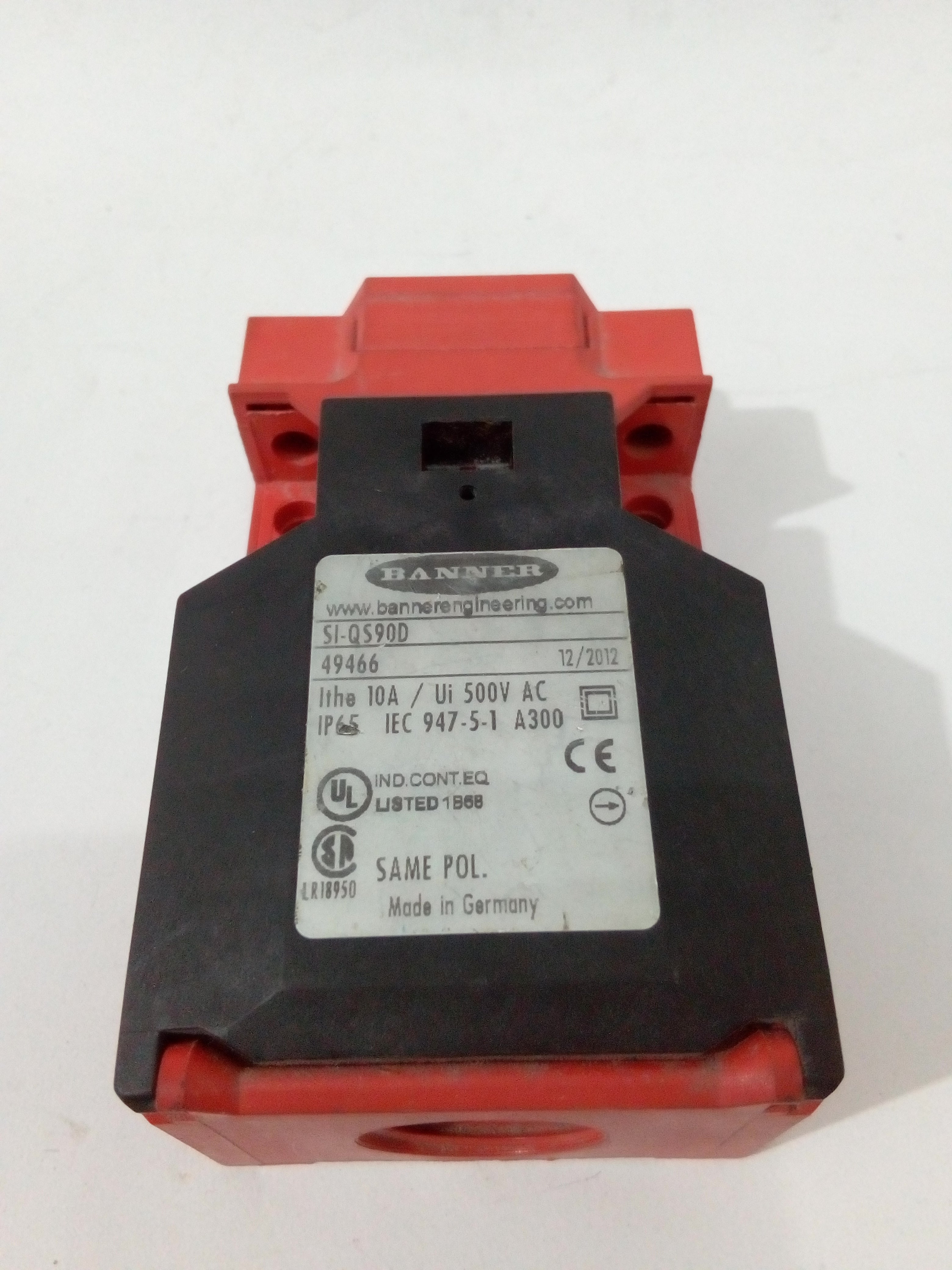 Bloqueo de Seguridad Banner SI-QS90D