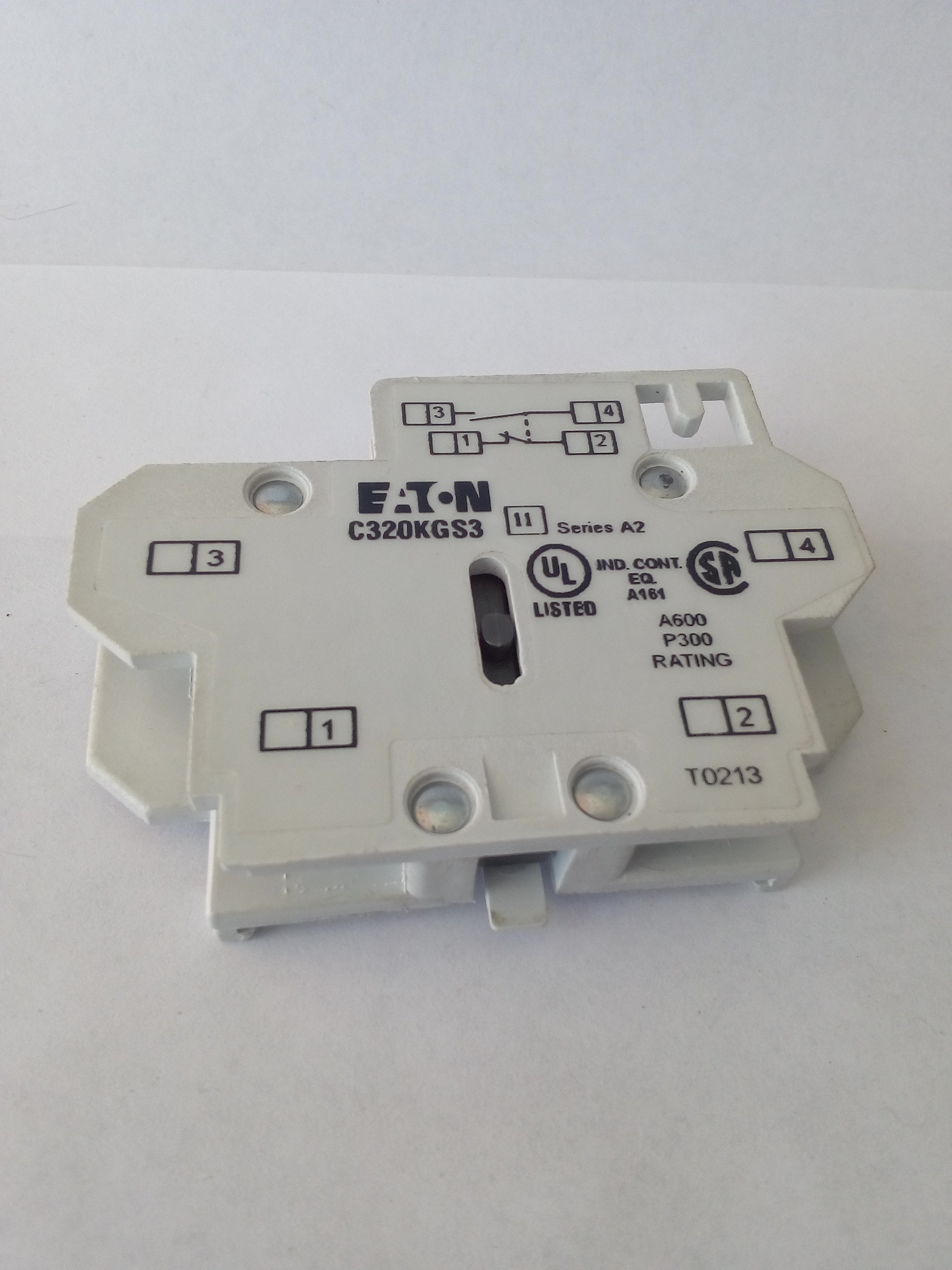 Contacto Auxiliar Eaton C320-KGS3