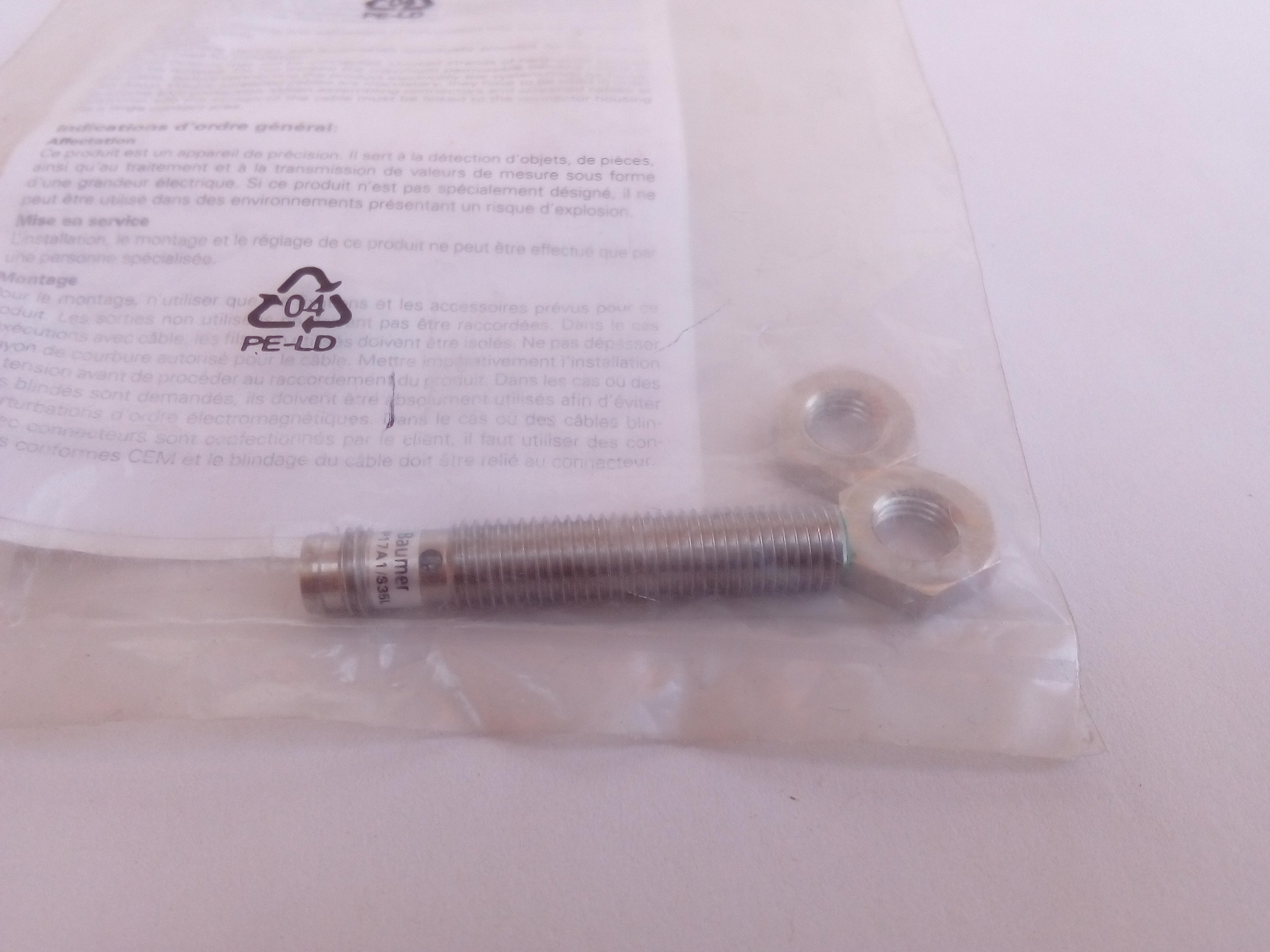 Sensor de Proximidad Baumer IFRM 08P17A1/S35L