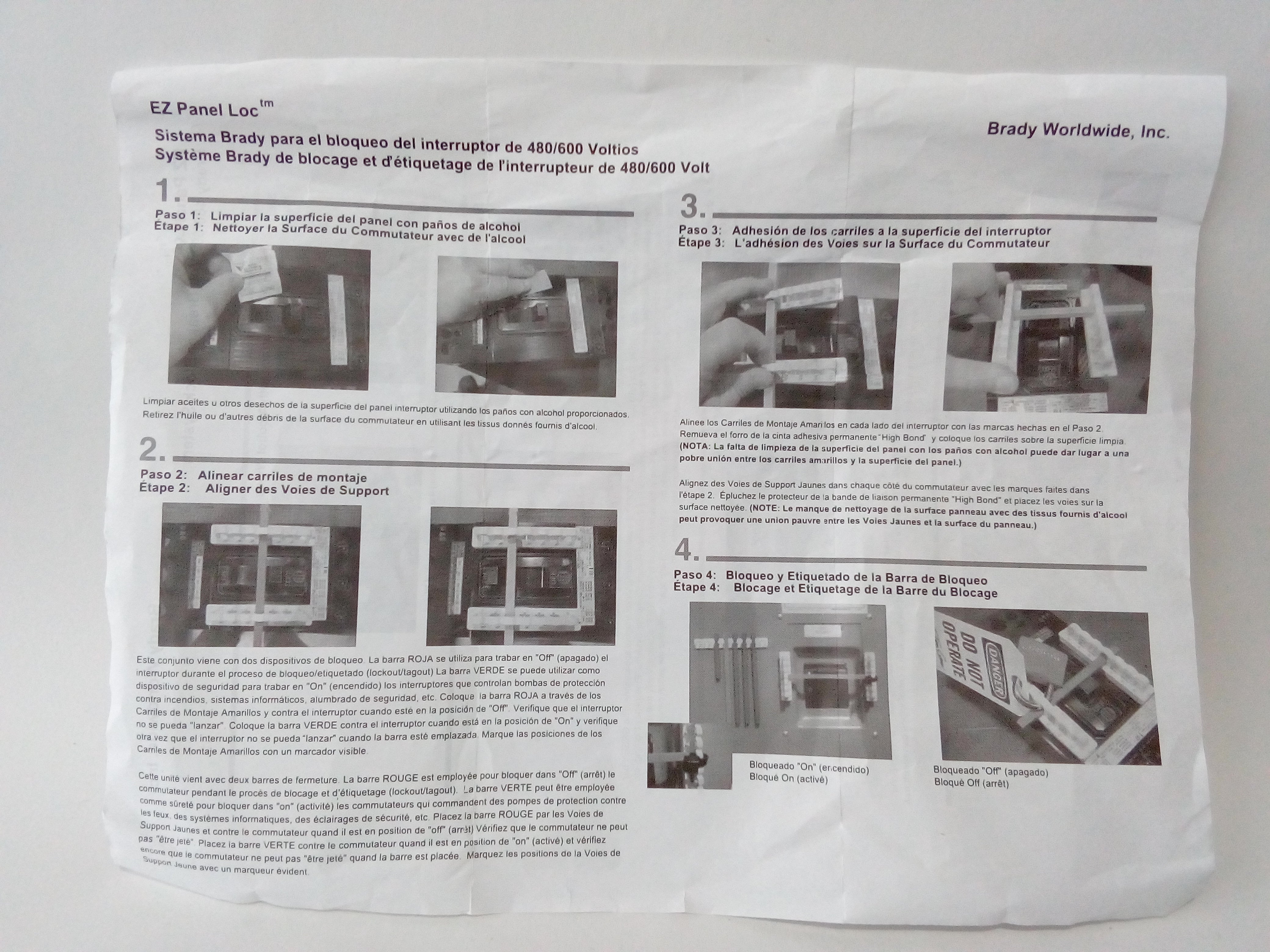 Kit de Bloqueo Brady 90891