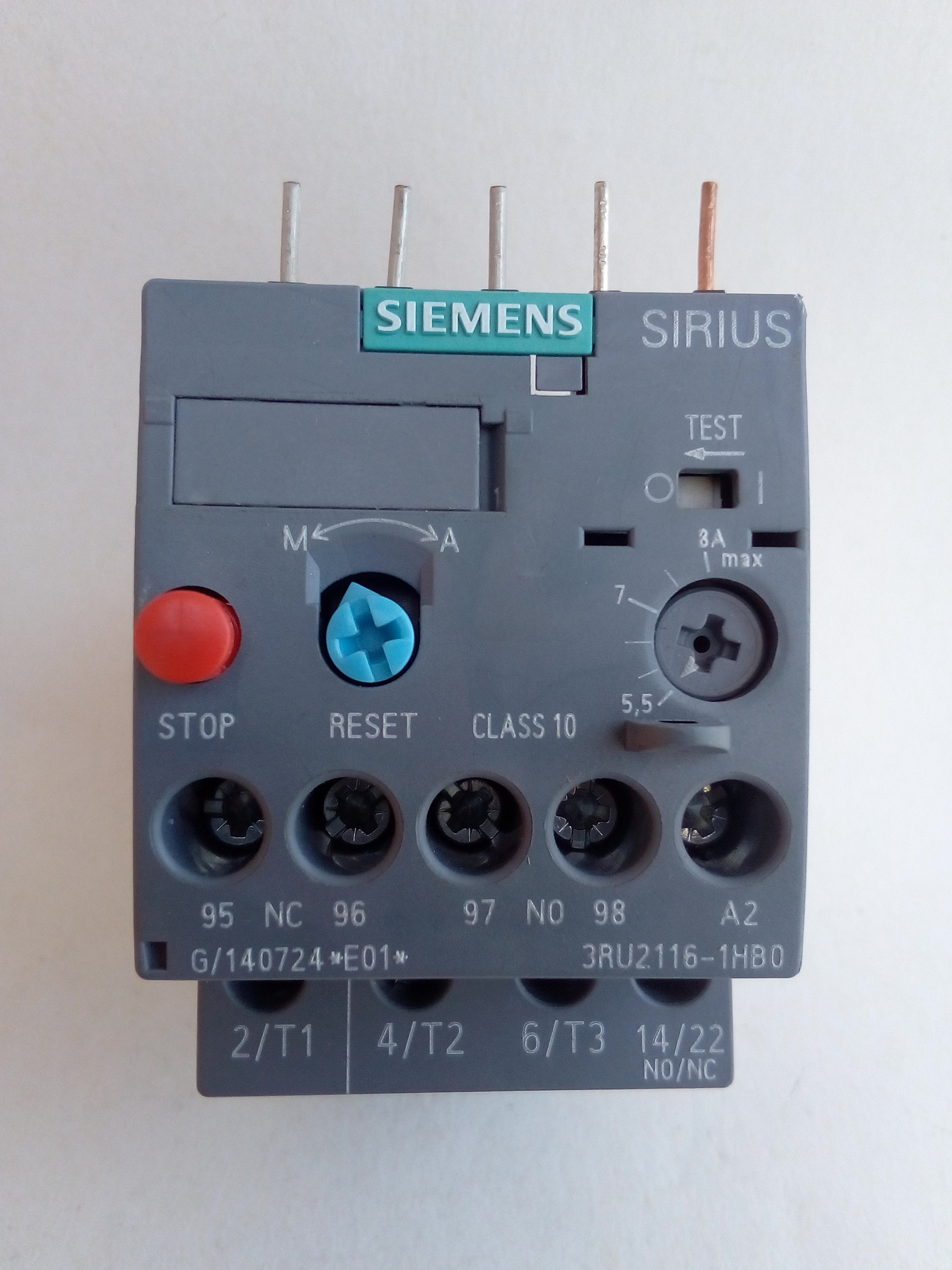 Relevador Siemens 3RU2116-1HB0