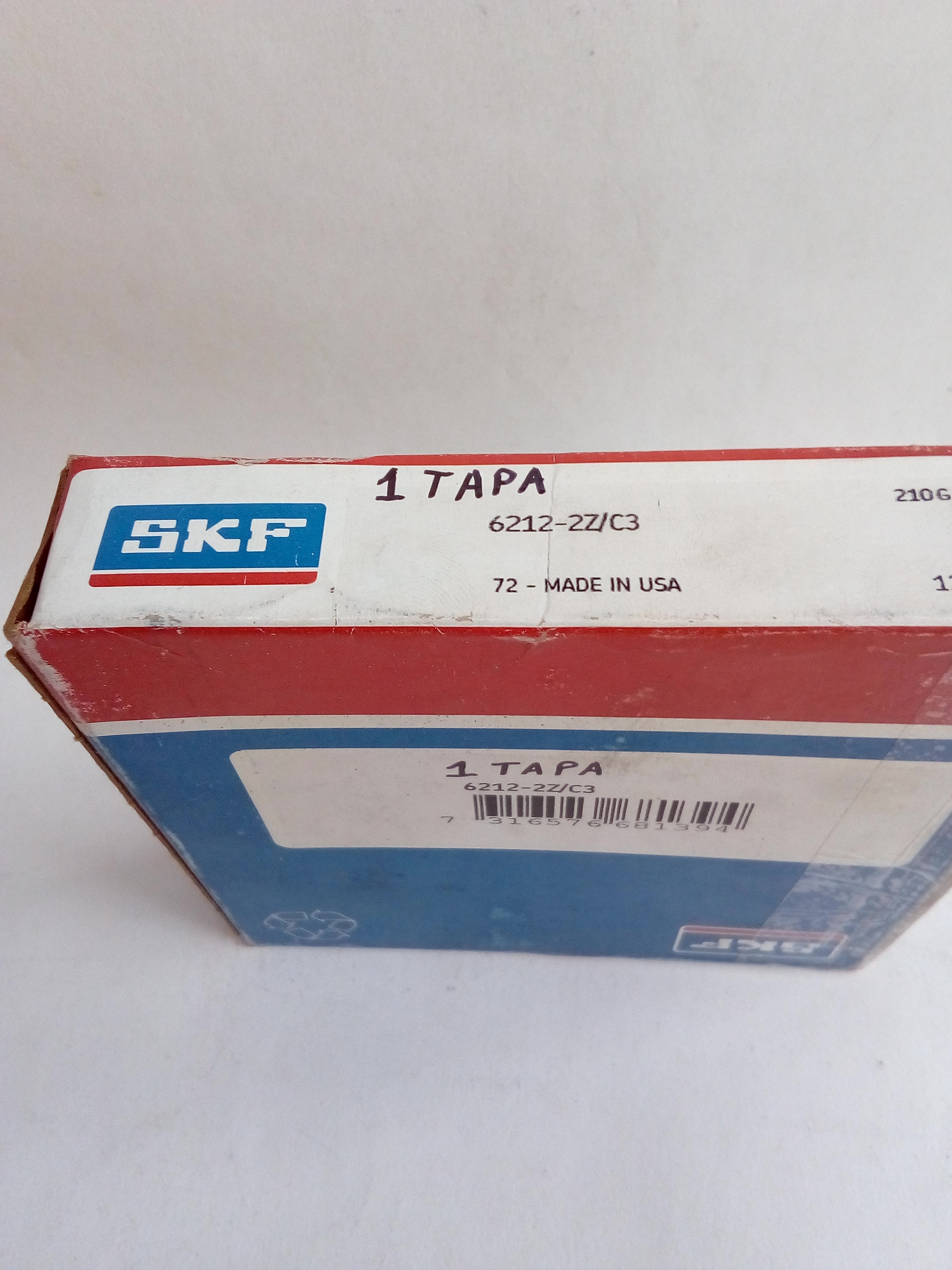 Rodamiento SKF 6212-2Z/C3