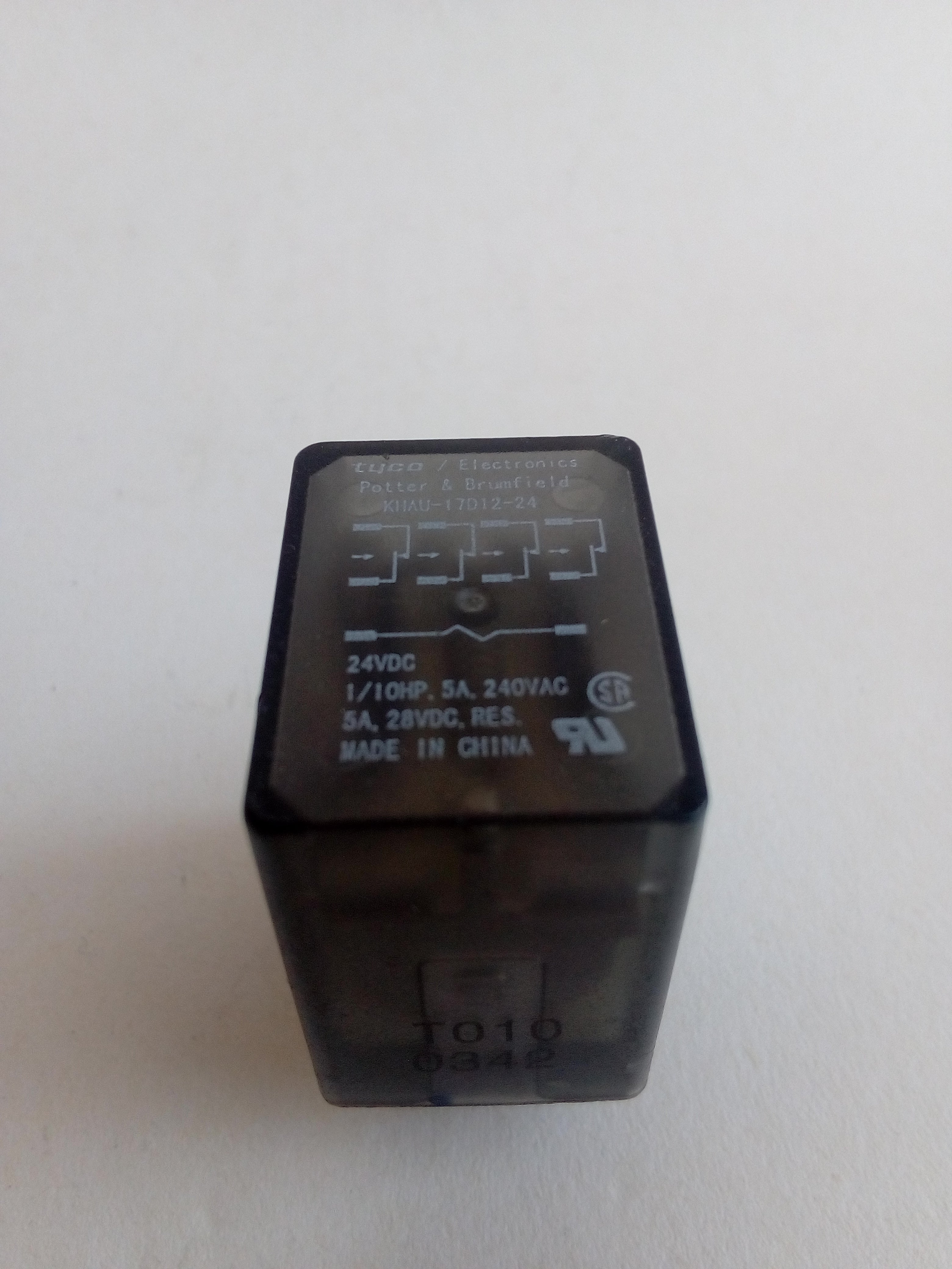 Relevador Tyco Electronics KHAU-17D12-24