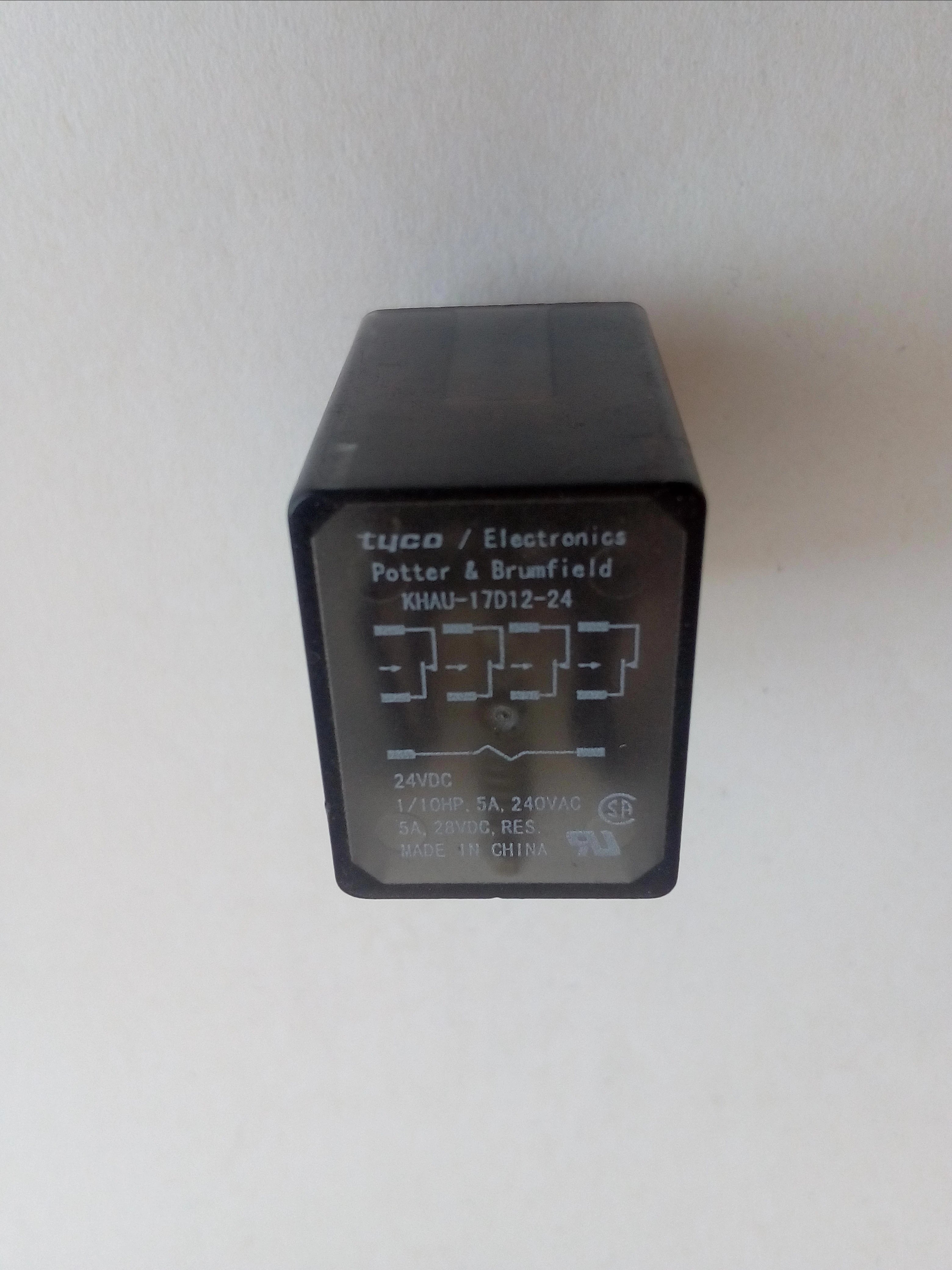 Relevador Tyco Electronics KHAU-17D12-24