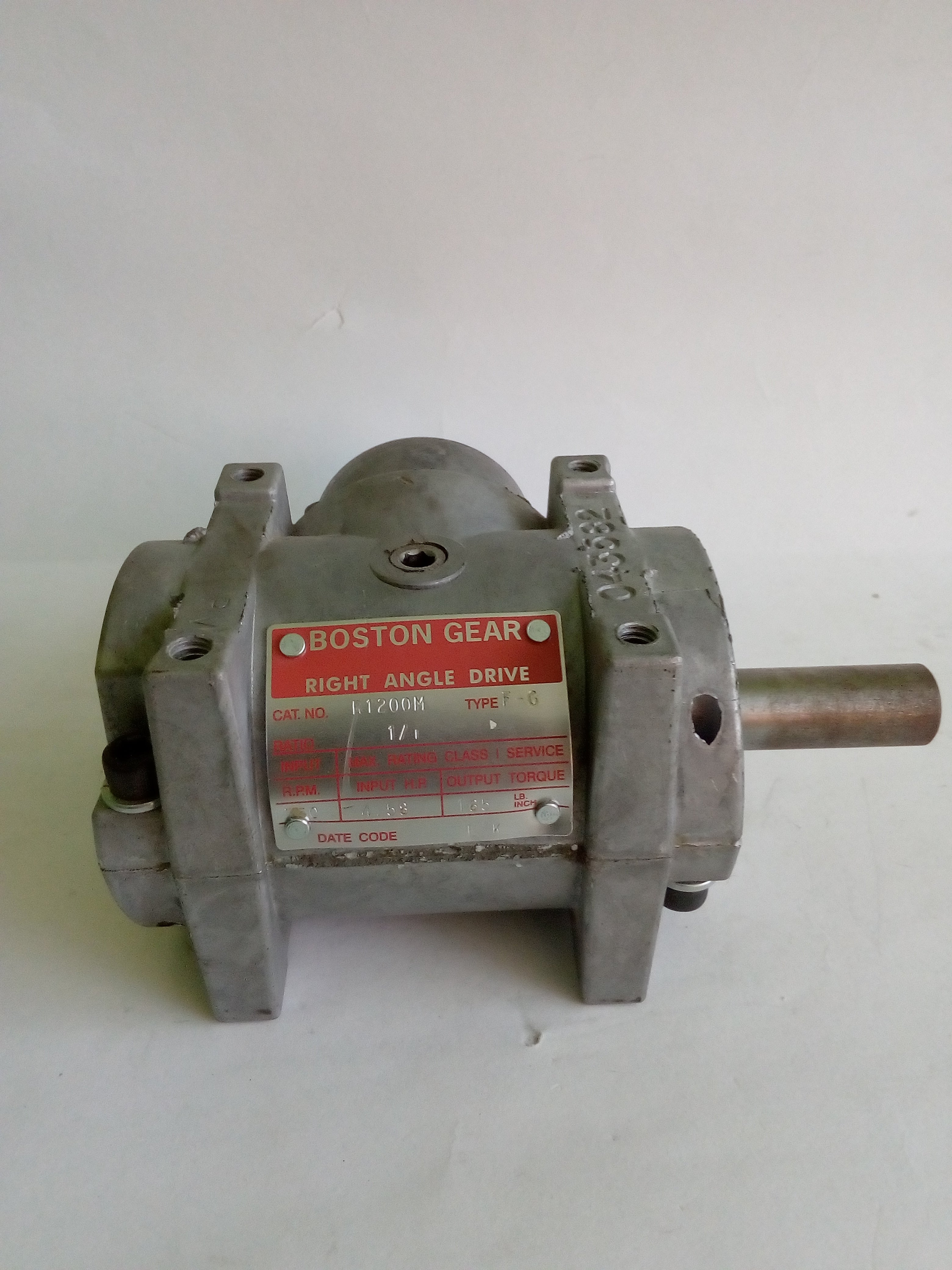 Unidad de Angulo Boston Gear R1200M