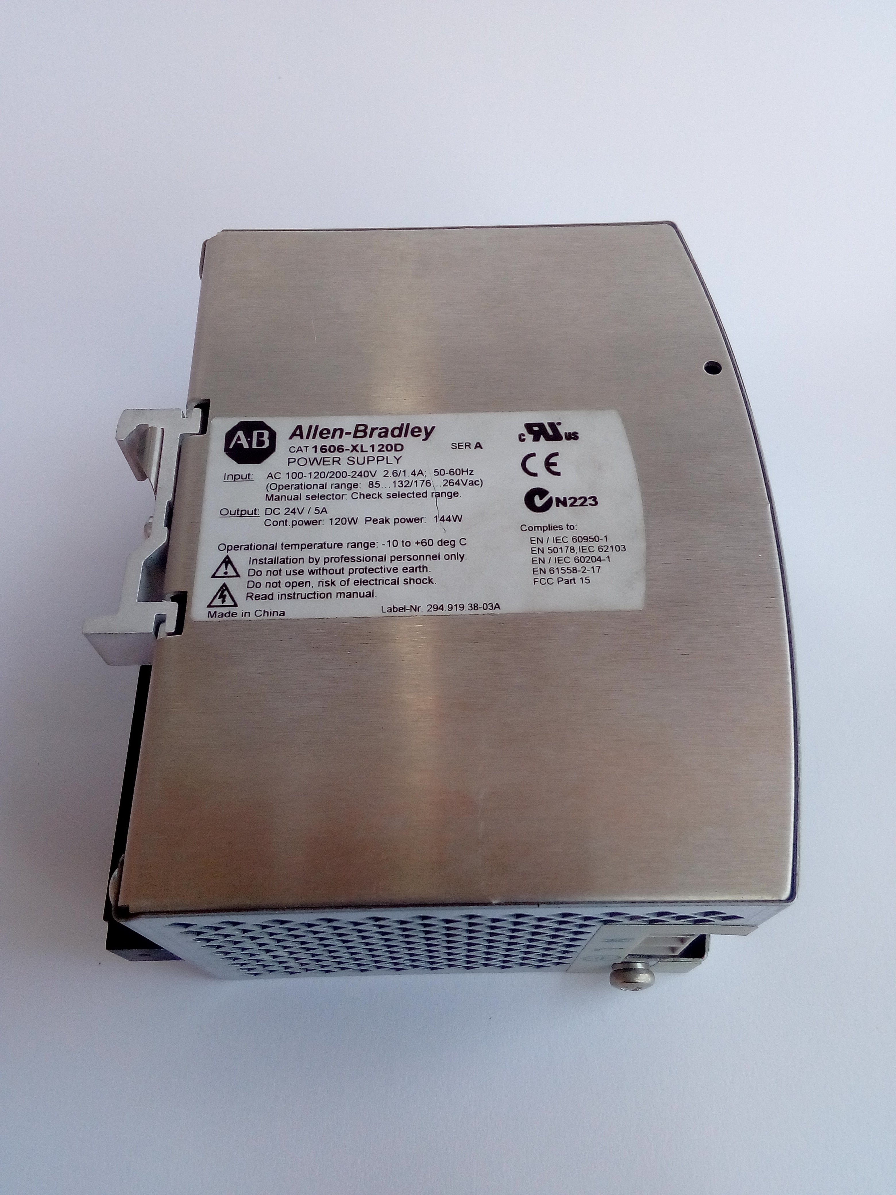 Fuente Allen Bradley 1606-XL120D