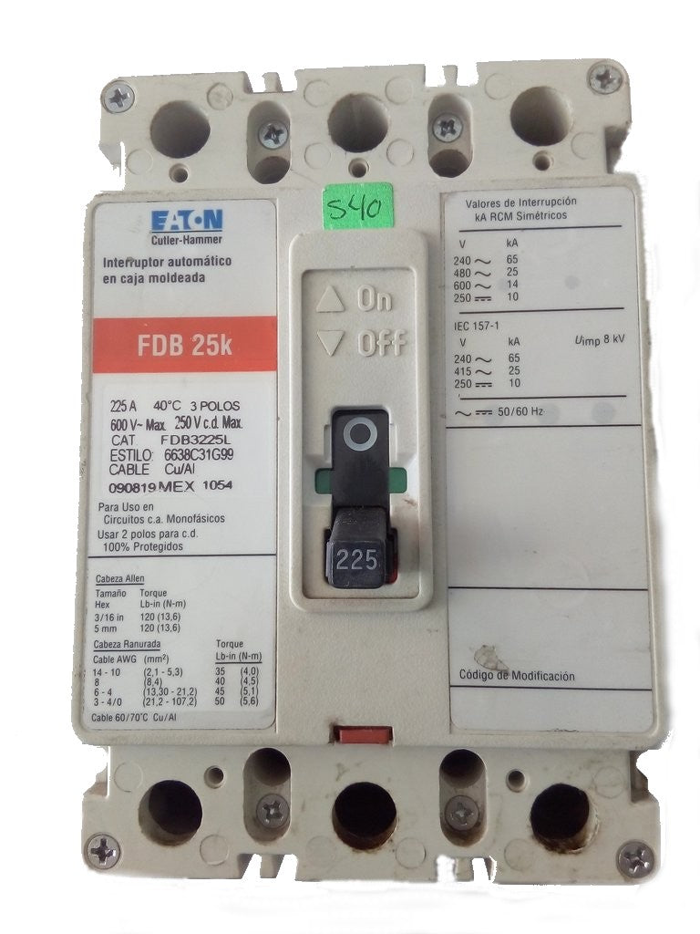 Interruptor Eaton FDB 25K