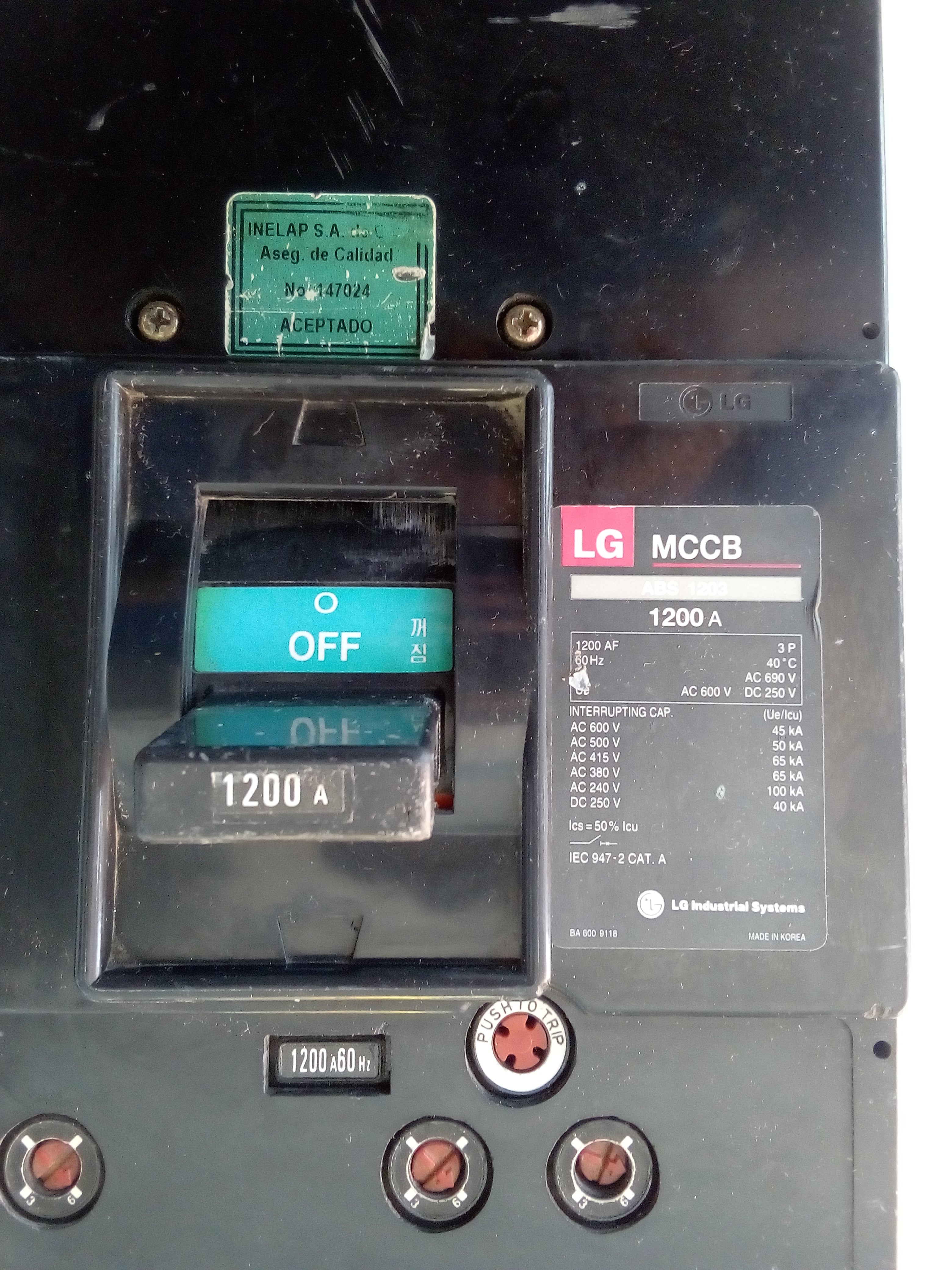 Interruptor LG Industrial System ABS 1203