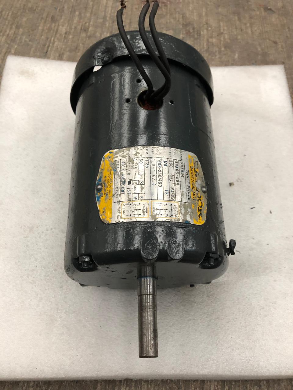 Motor de Corriente Alterna 1/3 HP Baldor VM3534