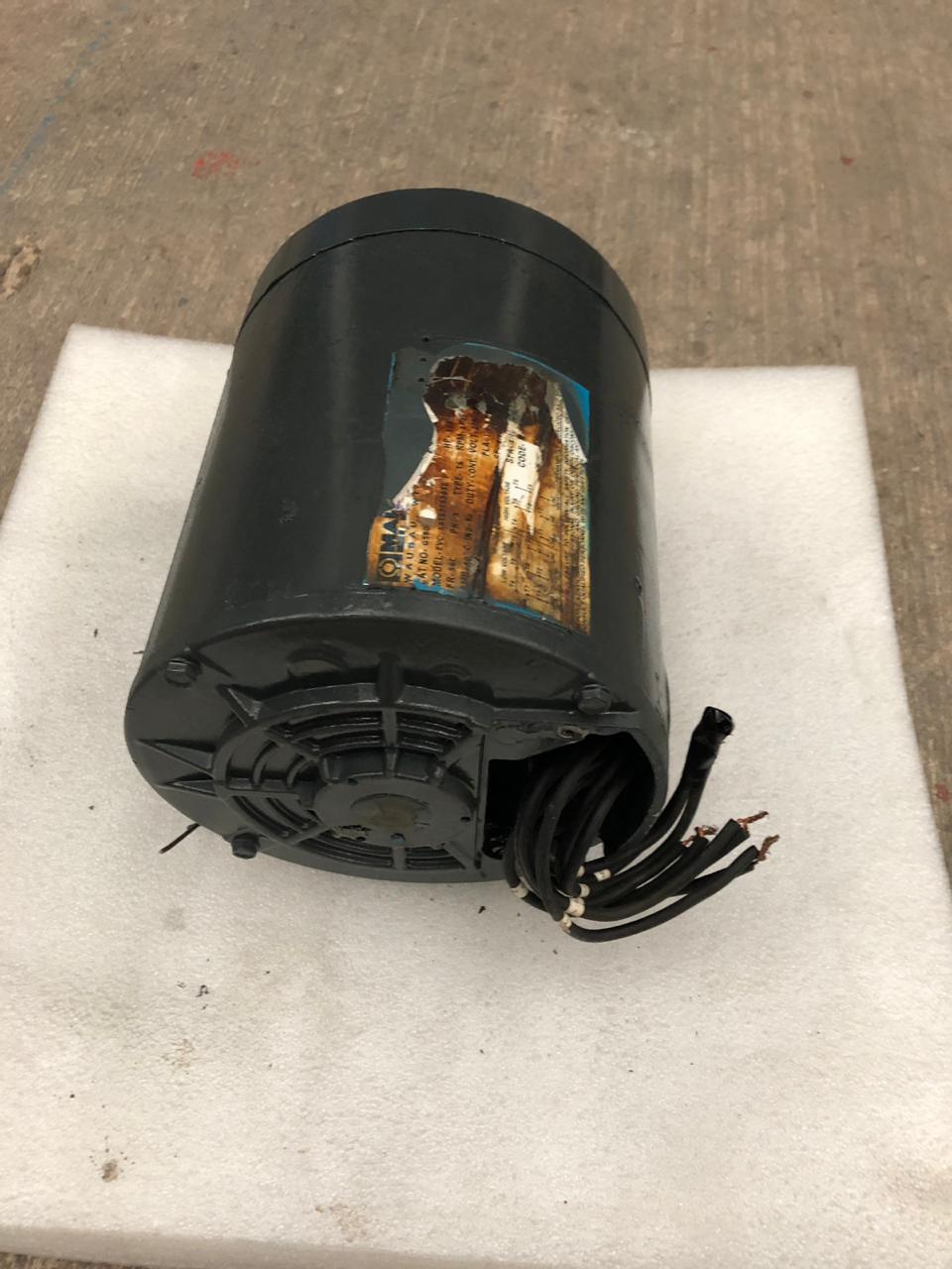 Motor de Corriente Alterna 1/3 HP Wasau EVC 56C17T5305EP