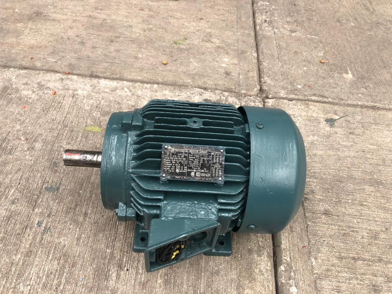 Motor de Corriente Alterna 5 HP Siemens K0072887M47