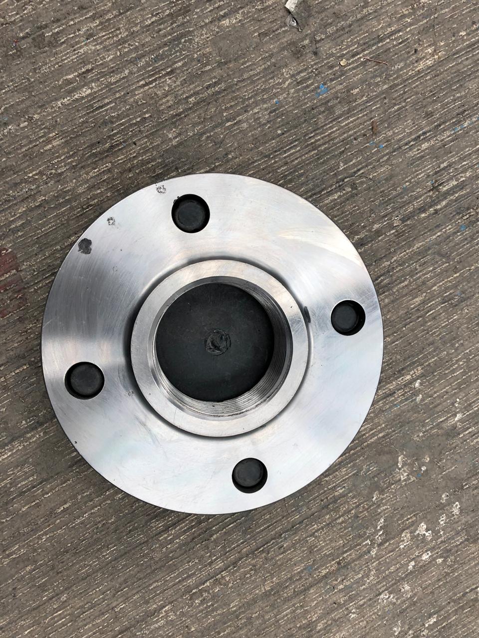 Brida de Acero Inoxidable de 2 1/2" Roscable T304L