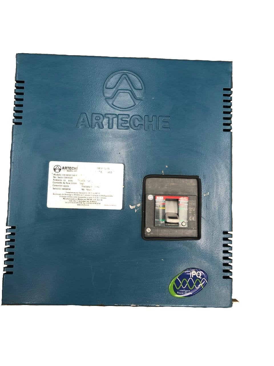 Banco de Capacitores de 10 KVAR Arteche CFB 0010 240 N1 ITM