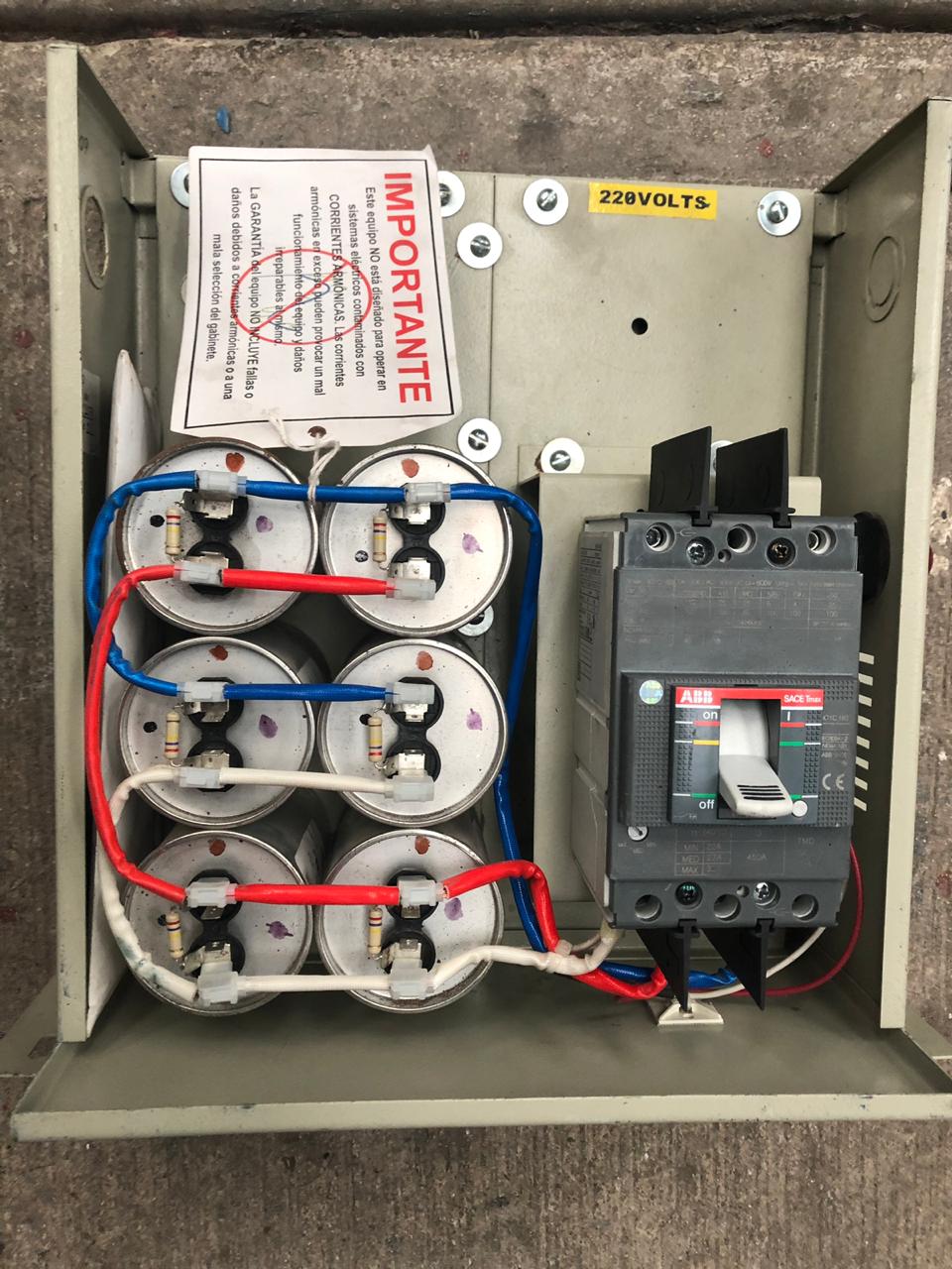 Banco de Capacitores de 10 KVAR Arteche CFB 0010 240 N1 ITM