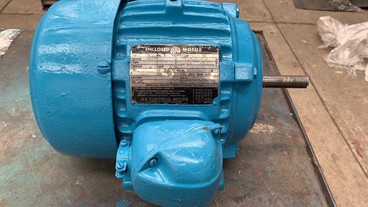 Motor de Corriente Alterna 1-1/2 HP US Motors F-14 85-00-269