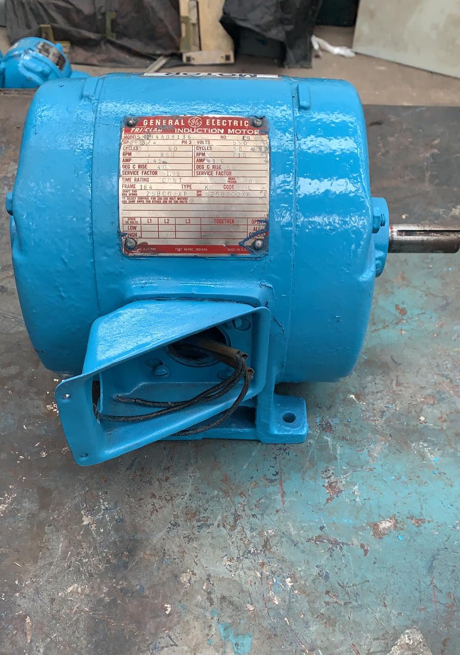 Motor de Corriente Alterna 3/4 HP General Electric 5K184AG8136