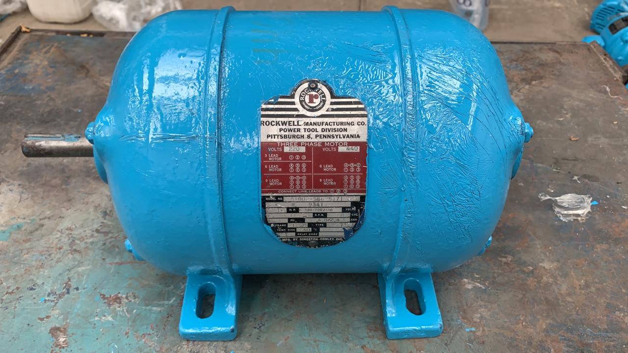 Motor de Corriente Alterna 1 HP Rockwell A1002-566-5171