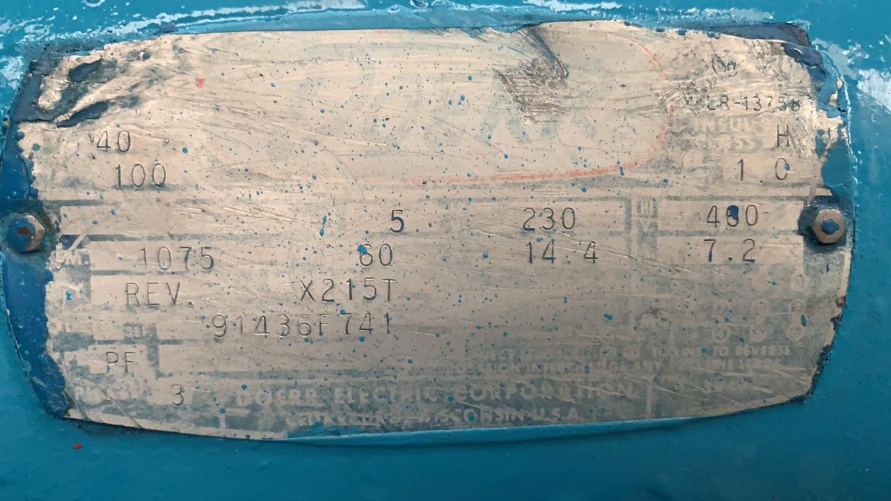 Motor de Corriente Alterna 5 HP Doerr