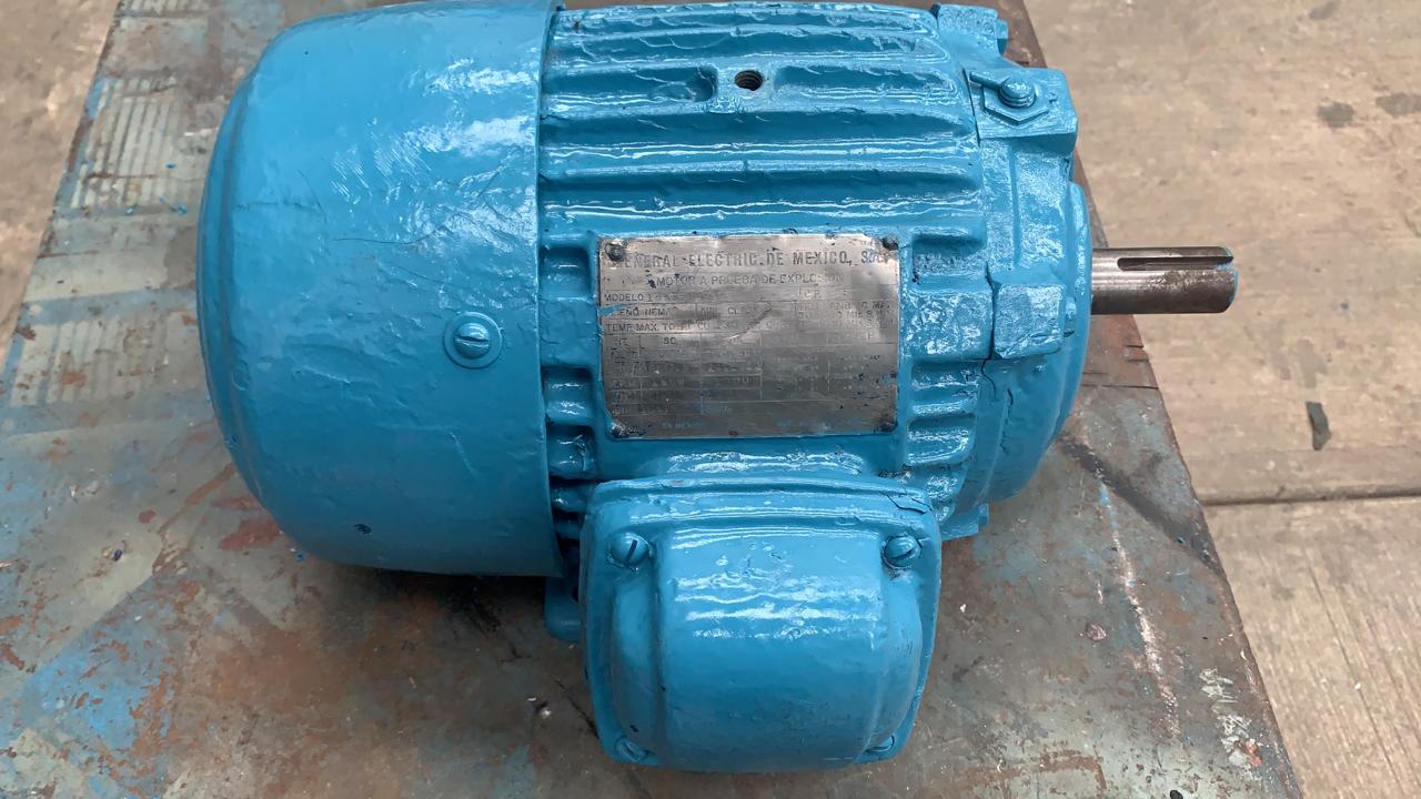 Motor de Corriente Alterna 5 HP General Electric de Mexico 18KT504EX