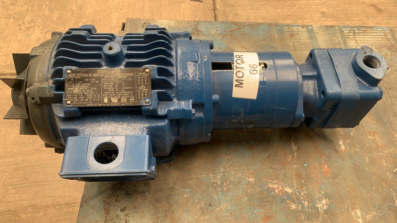 Bomba Hidráulica de Corriente Alterna 2 HP Siemens SPL8T0118GM19