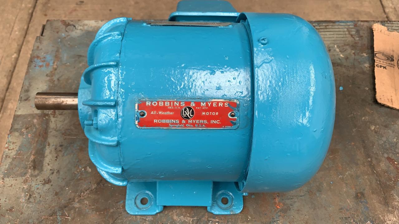 Motor de Corriente Alterna 1 HP Robins Y Miers B6708SW