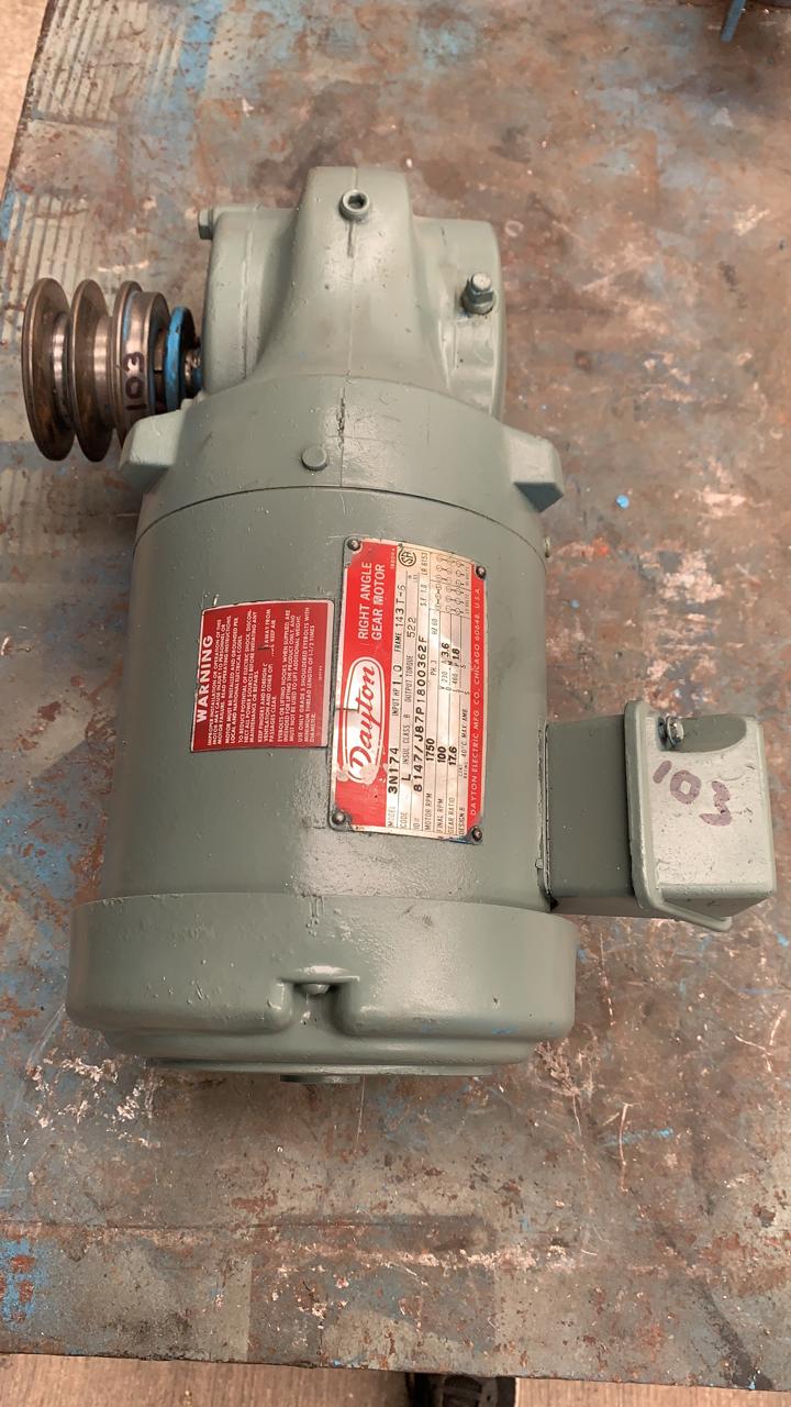 Motorreductor de Corriente Alterna 1 HP Dayton