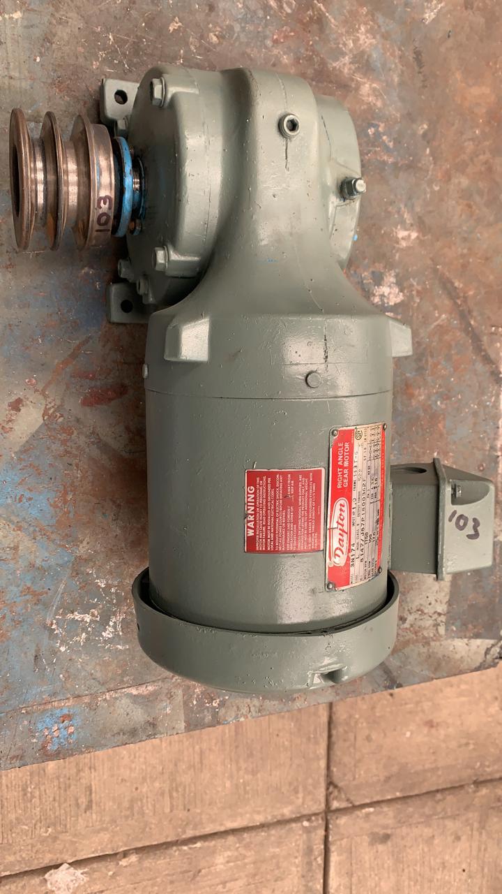 Motorreductor de Corriente Alterna 1 HP Dayton