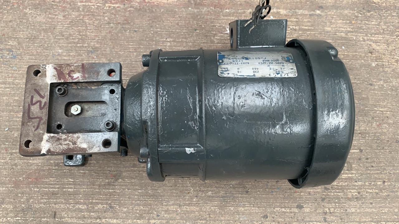 Motor de Corriente Alterna 1/3 HP US Motors F-5513 00-50-3