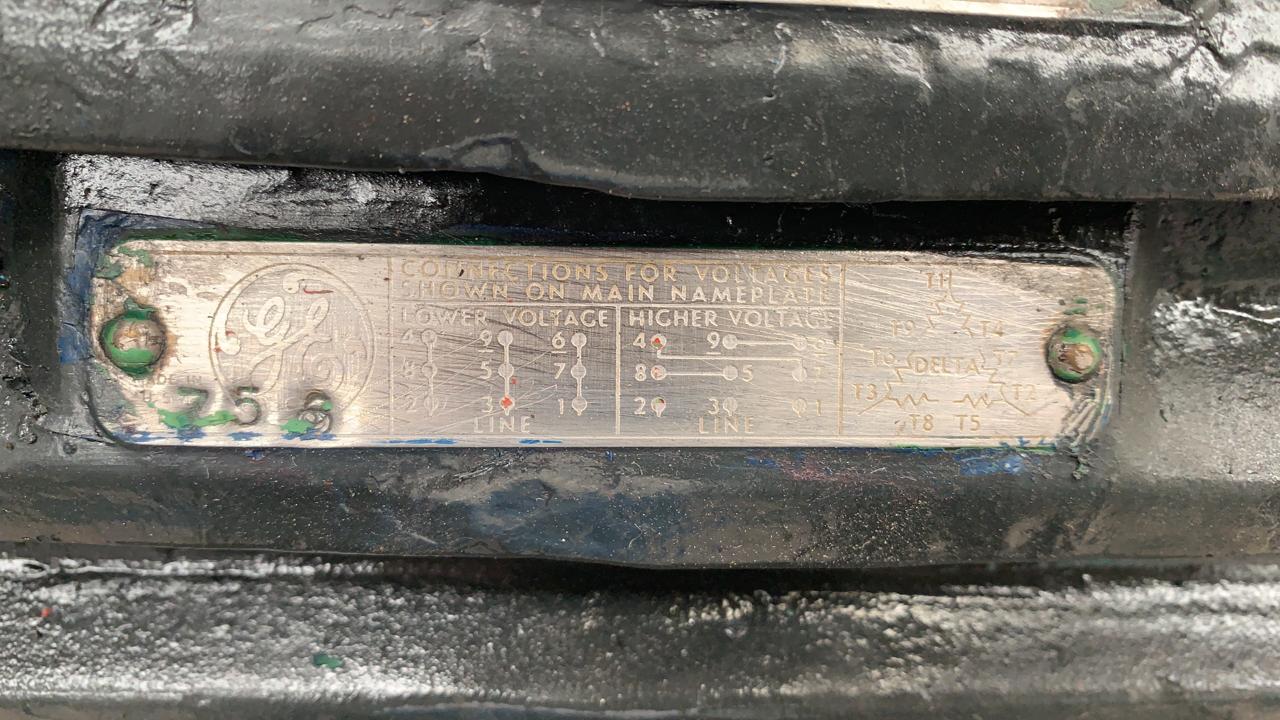 Motor de Corriente Alterna 30 HP General Electric 5K4326B22