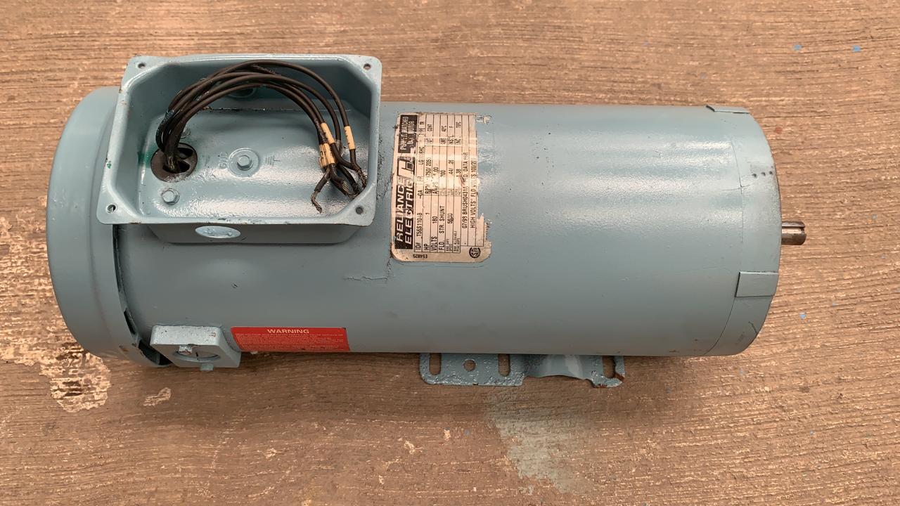 Motor de Corriente Directa 1 HP Reliance Electric T56S1104B