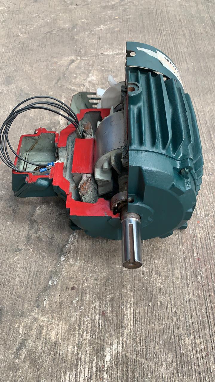 Motor de Corriente Alterna Didáctico