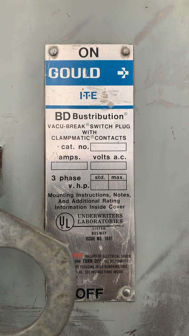 Bus Plug Siemens BOS14321