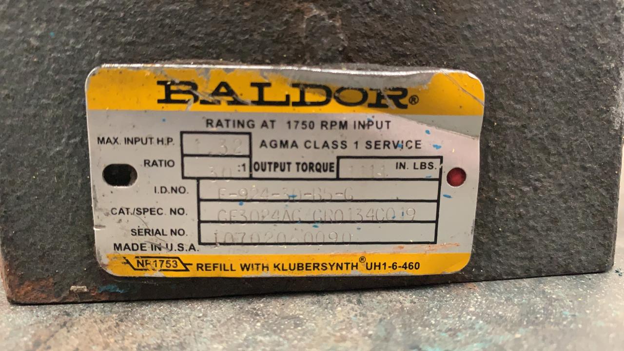 Reductor Baldor F-924-30-B5-G