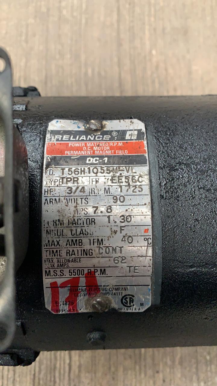Motor de Corriente Alterna Reliance Electric T56H1055M-VL